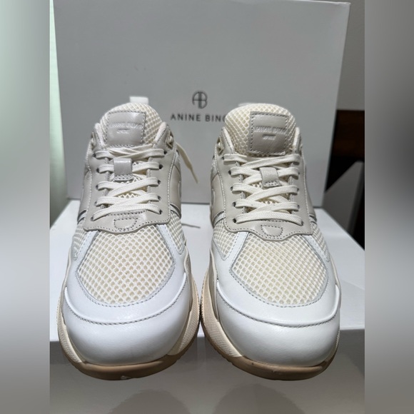 Anine Bing Sport Dina Sneakers in white size 38/8 - Picture 1 of 9